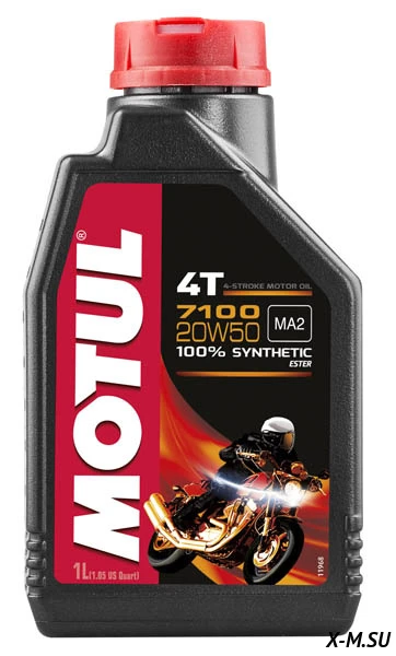 Масло моторное MOTUL 7100 20w50 синтетика 4Т 1л Масло моторное MOTUL 7100 20w50 синтетика 4Т 1л