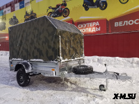 Прицеп Экспедиция 111725 PRO R13  (2500*1350*300) (PRO-КОМПЛЕКТАЦИЯ) XE
