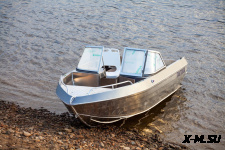 Алюминиевая моторная лодка Тактика-430 DC