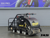 Мотобуксировщик OPTI MAX 15  c реверсом и подогревом ручек Черный Желтый