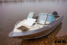 Алюминиевая моторная лодка Тактика-430