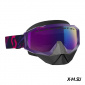 Очки HUSTLE SNOW CROSS purple/pink enhancer teal