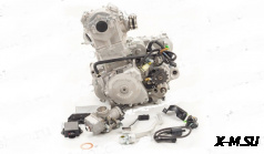 Двигатель 450см3 194MQ NC450 (94,5x64) Zongshen 4 клапана/водянка, полный комплект+радиаторы