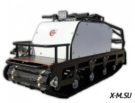 Мотобуксировщик БТС «LONG» 500/15  БЕЗ Э/ЗАП. Loncin (60 Ватт)